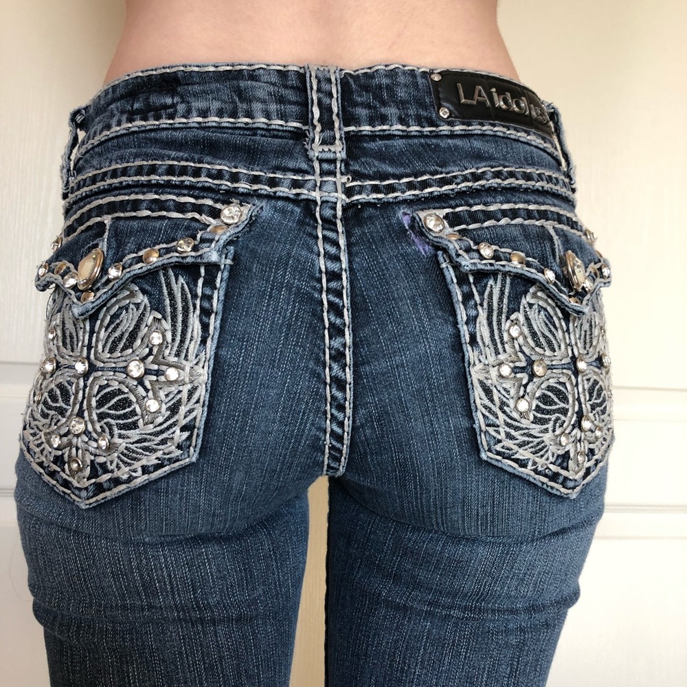 LA IDOL SKINNY JEANS